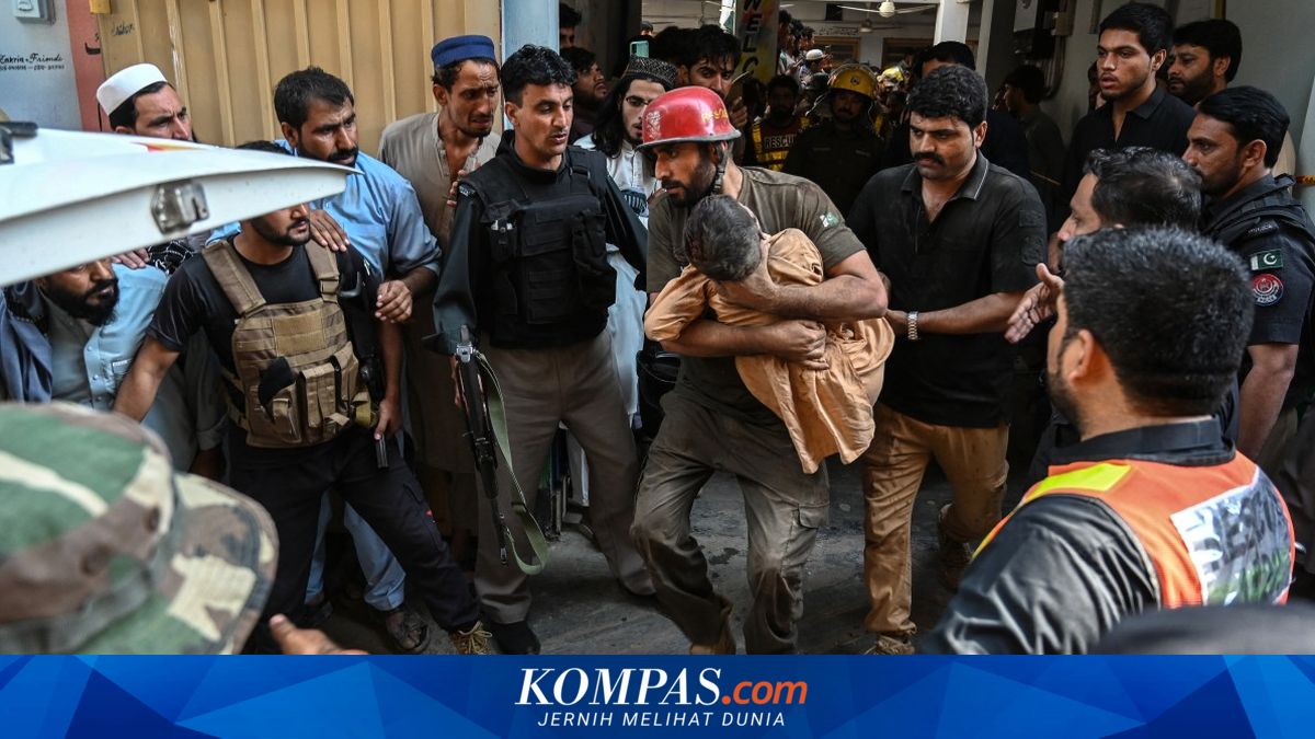Atap Sekolah di Pakistan Ambruk Saat Pelajaran, 28 Tewas, Puluhan Siswa ...