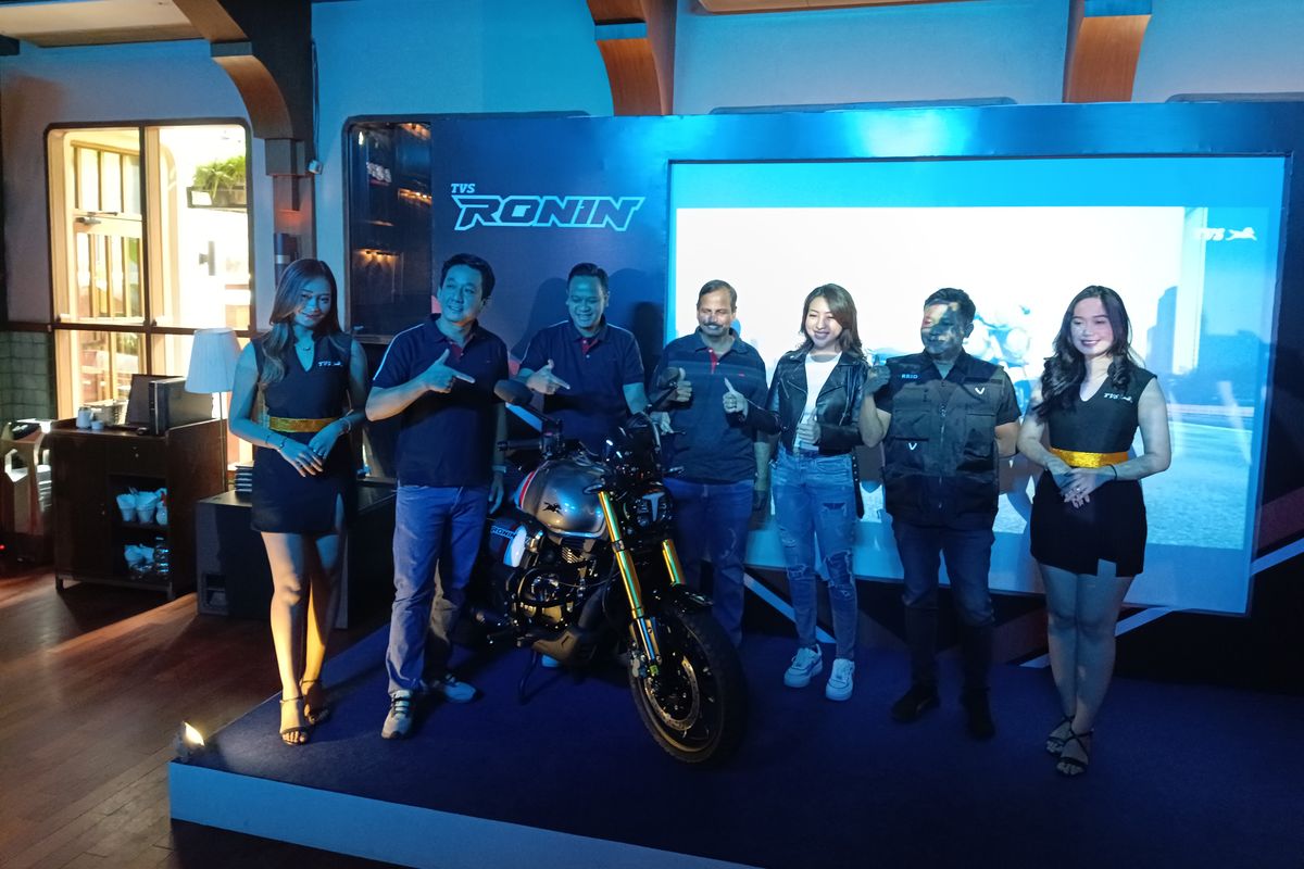 TVS Ronin Nimbus, varian paling tinggi dari Ronin dengan harga Rp 41 juta