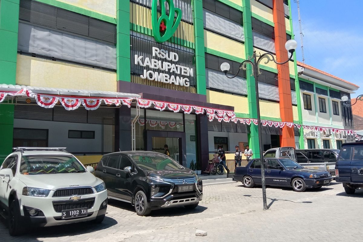 Gedung ruang bersalin RSUD Jombang, Jawa Timur.