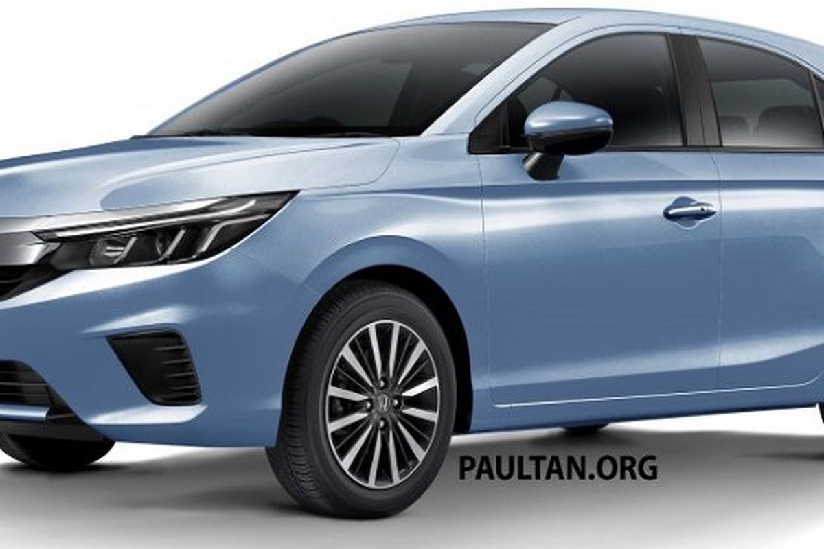 Desain Honda City Hatchback yang berkemungkinan menjadi Jazz untuk pasar Asia Tenggara.