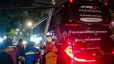 Tiang Optik di Jakbar Roboh, Diduga akibat Keropos dan Kelebihan Beban
