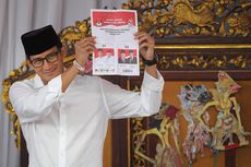 TPS Sandiaga: Jokowi-Ma'ruf 133 Suara, Prabowo-Sandiaga 76 Suara