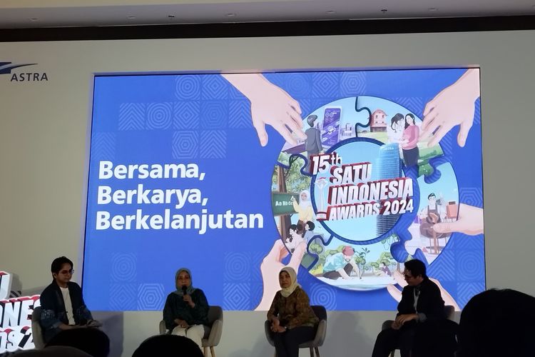 Sesi Astra Talk di Kick Off 15th SATU Indonesia Awards 2024