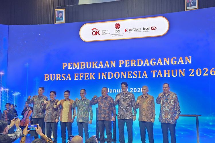 Awal Perdagangan 2026, IHSG Dibuka Menguat 0,33 Persen