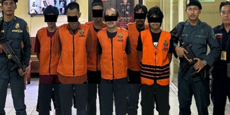 6 Tersangka Penambang Emas Ilegal di TN Meru Betiri Terancam 15 Tahun Penjara