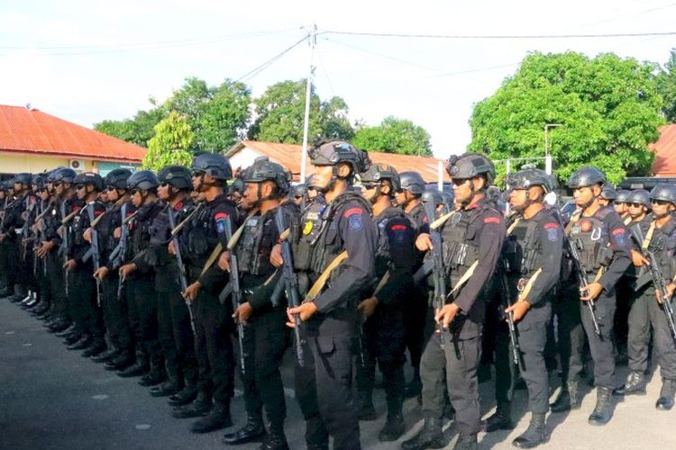 455 Personel Polisi Dikerahkan Amankan Kunjungan Wapres Gibran ke Sikka
