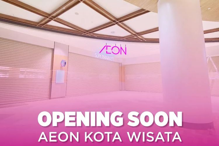 AEON Store bakal bisa dikunjungi masyarakat di Mal Living World Kota Wisata Cibubur.