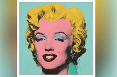 Cetak Rekor, Lukisan Marilyn Monroe Karya Warhol Laku Rp 2,8 Triliun