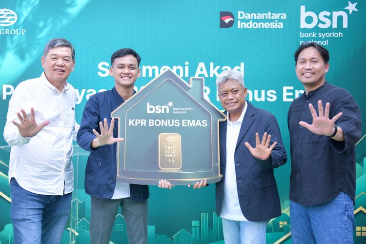 Bank BSN Hadirkan KPR Bonus Emas, Rumah dan Investasi Sekaligus