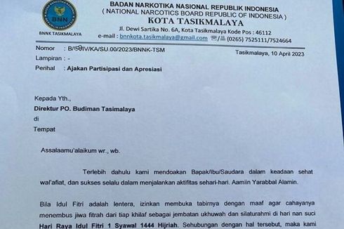 Pengakuan Kepala BNN Kota Tasikmalaya soal Surat Minta THR ke PO Bus Budiman 