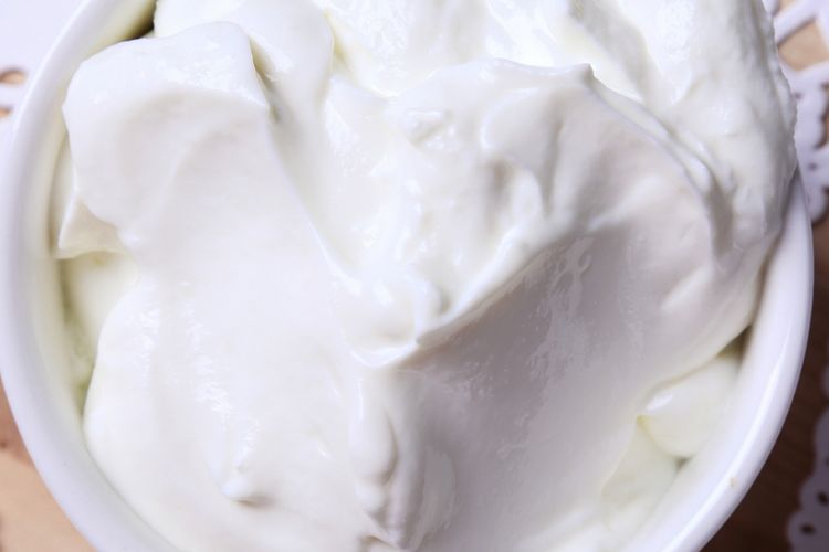 Ilustrasi yogurt. 