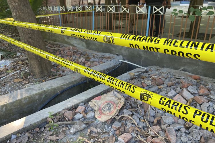 Lokasi ditemukanya jenazah mutilasi di Surabaya