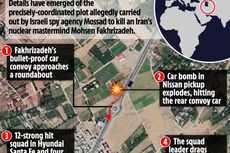 Detail Baru Pembunuhan Ilmuwan Nuklir Iran, Konvoi Disergap Bom dan Penembak Jitu