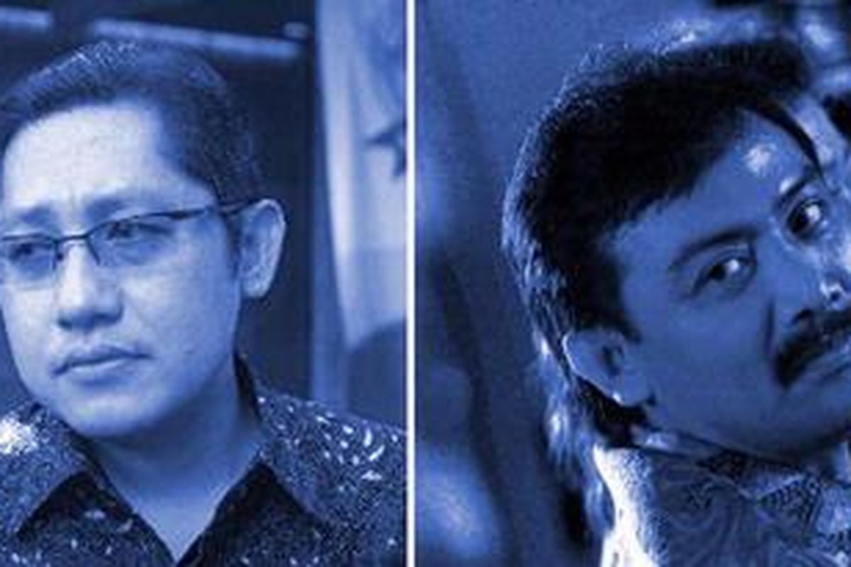 Anas Urbaningrum dan Andi Mallarangeng.