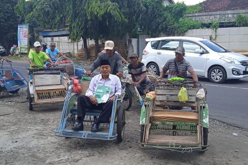 Tempuh 21 Km Naik Becak, Mantan Rektor Daftar Bacawabup Jember ke PKB