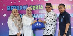 Lewat Berbagi Ceria Ramadan, Dharma Wanita PAM JAYA Salurkan 1.150 Paket Sembako di Jakarta