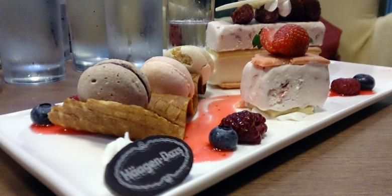 Tahun ini Haagen-Dazs meluncurkan empat menu kreasi terbaru.