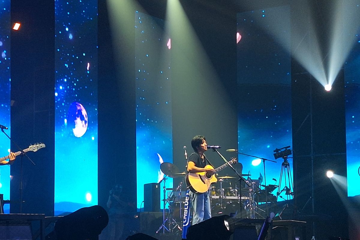 Konser CNBlue bertajuk CNBLUENTITY di Jakarta yang digelar Sabtu (25/5/2024) di Hall 1 ICE BSD, Tangerang.
