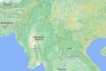 Batas Wilayah Myanmar, Negara Paling Utara di Asia Tenggara