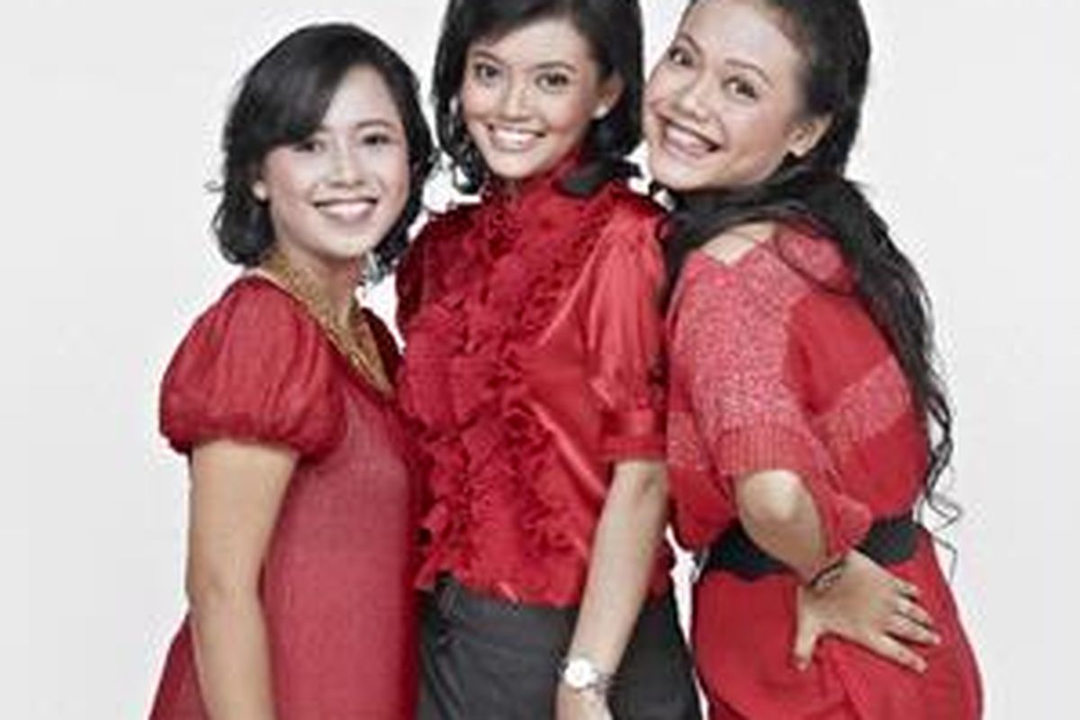 Retno, Lia, Eva, salah satu tim dari Jakarta.