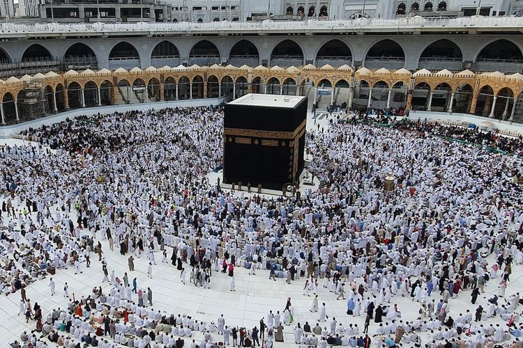 Ilustrasi haji.