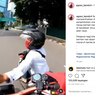 Viral, Video Pengguna Skuter Listrik Nyaris Jadi Korban Penjambretan