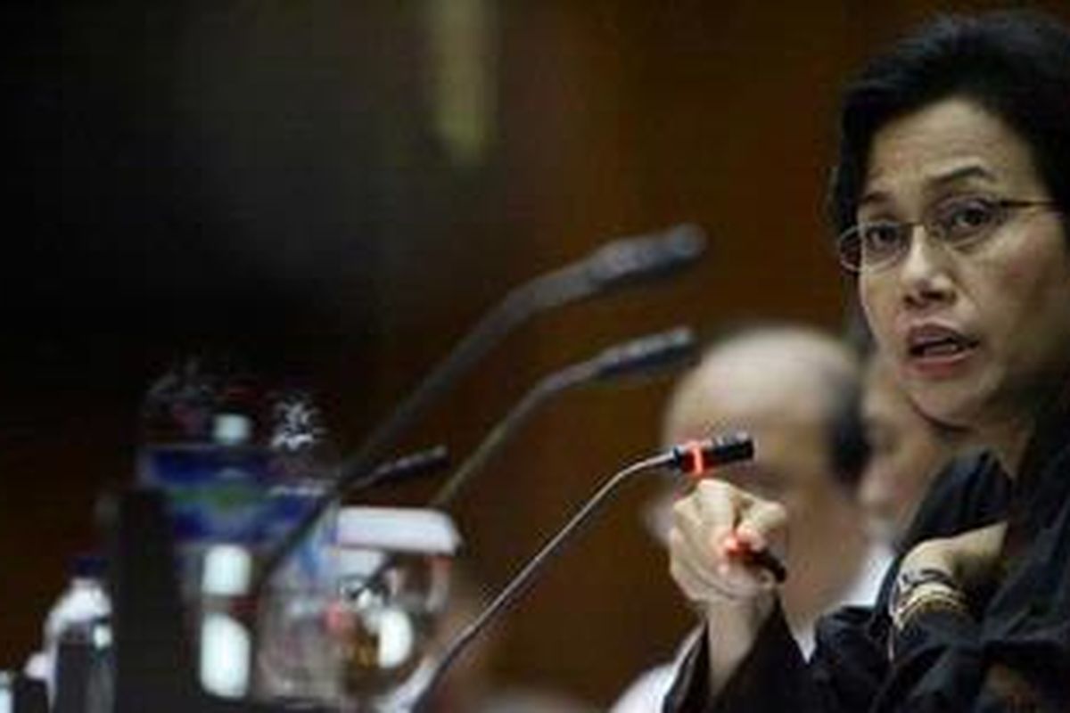 Menteri Keuangan Sri Mulyani Indrawati