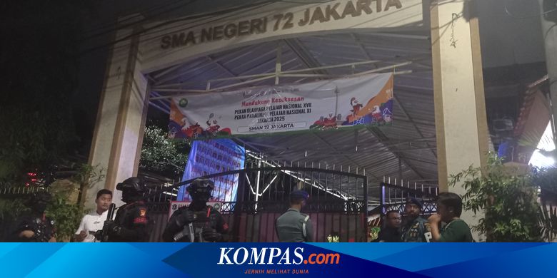 Densus 88: Terduga Pelaku Ledakan di SMAN 72 Bawa 7 Peledak, 4 Meledak di Lokasi

Baca selengkapnya:


~RKD #Densus88 #Peledak #SMAN72