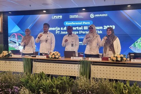 Jasa Marga Kantongi Pendapatan Rp 11 Triliun di Kuartal III 2023, Naik 7,7 Persen