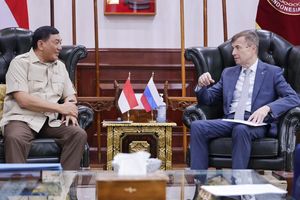 Dubes Rusia Temui Menhan Sjafrie Saat Prabowo Penuhi Undangan Putin