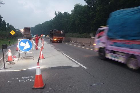 Sampai Jumat Besok Ada Perbaikan Jalan Tol Cipularang