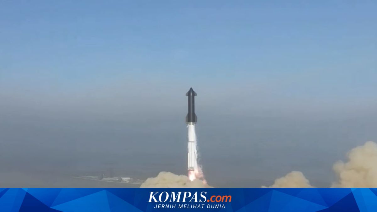 Gagal Lagi, Roket Raksasa Starship Meledak di atas Samudra Hindia