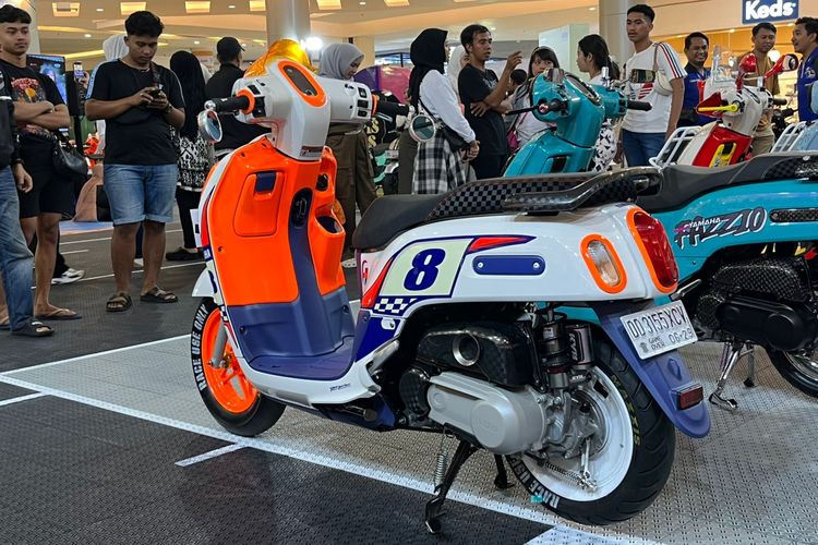 Yamaha Fazzio berjuluk Matic Cub jadi pemenang di ajang Fazzio Modifest 2025 di Makassar.