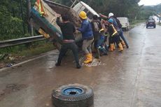 Puluhan Pekerja Proyek Tol IKN di Balikpapan Alami Lakalantas, Satu Tewas