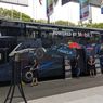 Jajal Simulator F1 di JAW 2023, Balapan di Dalam Bus