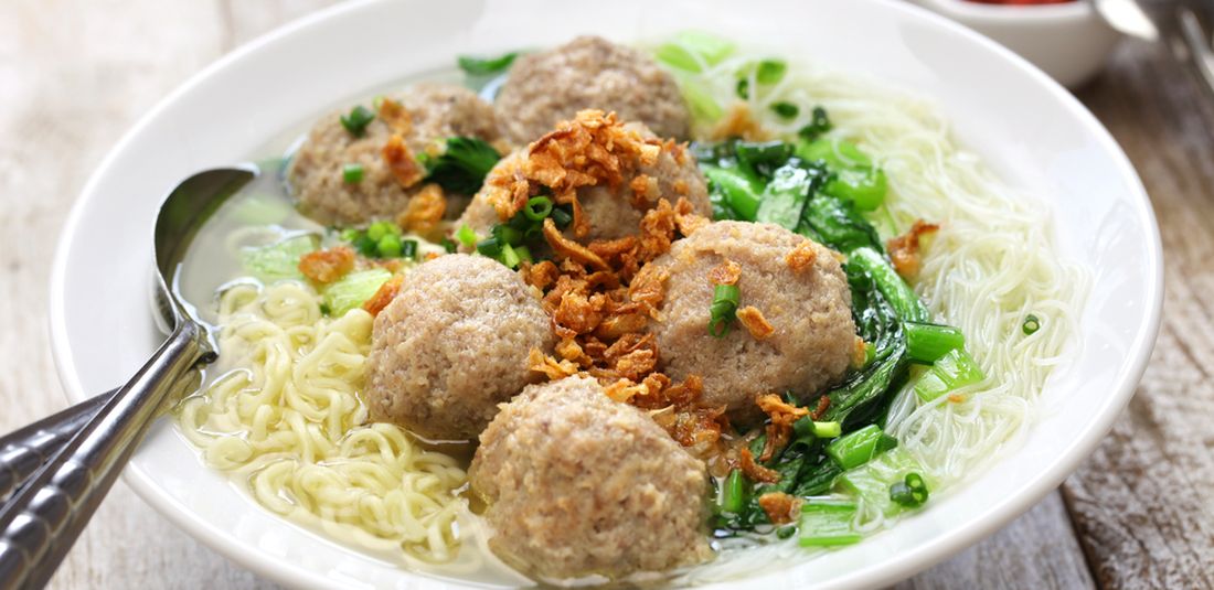 Ilustrasi bakso.