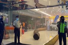 Korsleting, Gerai Kecantikan di dalam Galaxy Mall Surabaya Terbakar