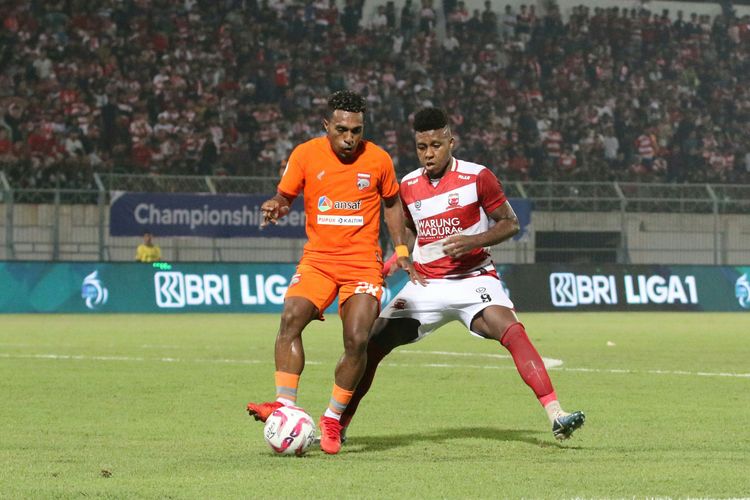 Hasil Madura United Vs Borneo FC: Gol Penalti Jaja, Madura United Menang