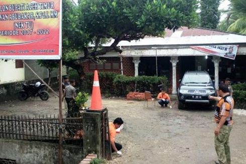 Posko Calon Kepala Daerah di Aceh Timur Ditembaki Orang Tak Dikenal