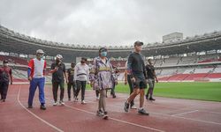 Berolahraga di SUGBK, Puan: Bagus Banget, GBK Harus Kita Jaga dan Rawat