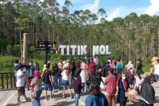 Libur Lebaran, Titik Nol IKN Nusantara Dipadati Ribuan Pengunjung