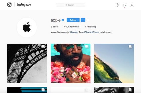 Apple Bikin Akun Resmi di Instagram, Pamer Hasil Foto iPhone