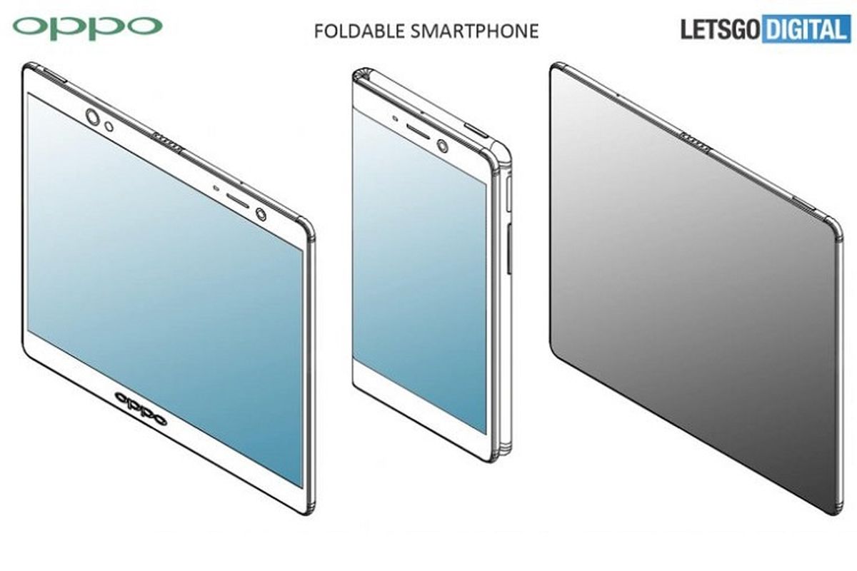 Skema model layar lipat Oppo