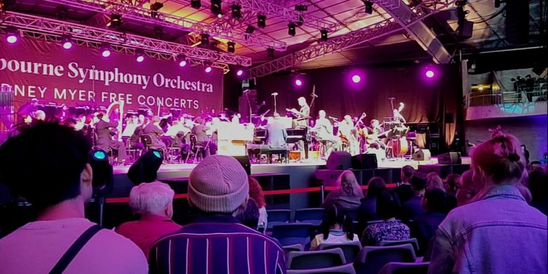 Melbourne Symphony Orchestra di Melbourne, Australia yang sudah dibuka (19/2/2022)