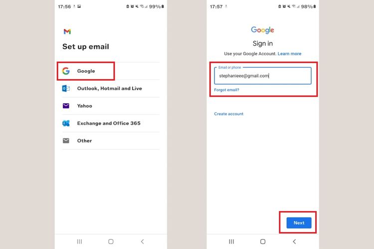 Cara tambah akun gmail di xiaomi