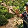 Lokasi Tanah Bergerak di Kaki Gunung Beser Sukabumi Terdampak Longsor