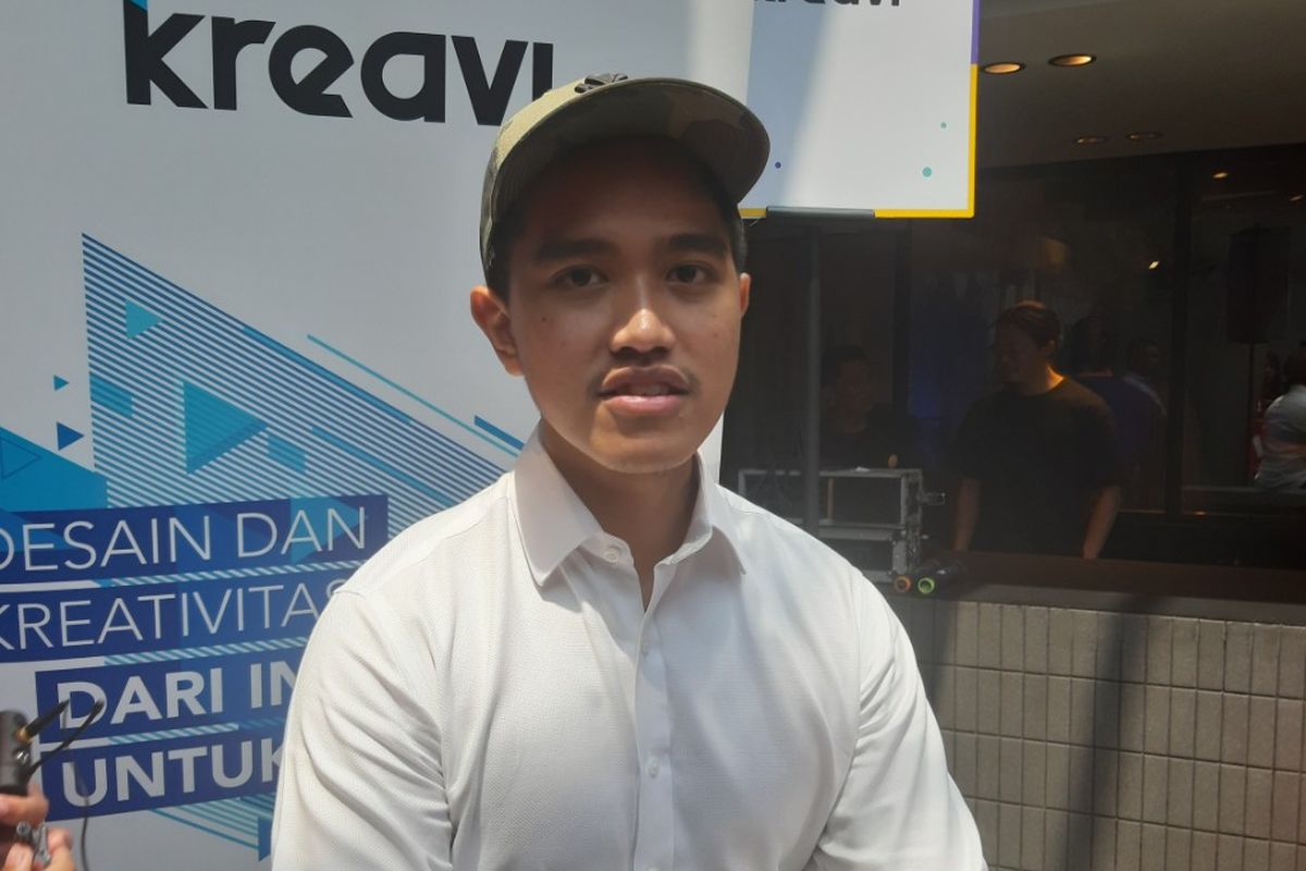 Kaesang Pangarep saat ditemui di acara Senyawa +, di M Bloc Space, Melawai, Jakarta Selatan, Minggu (3/11/2019).