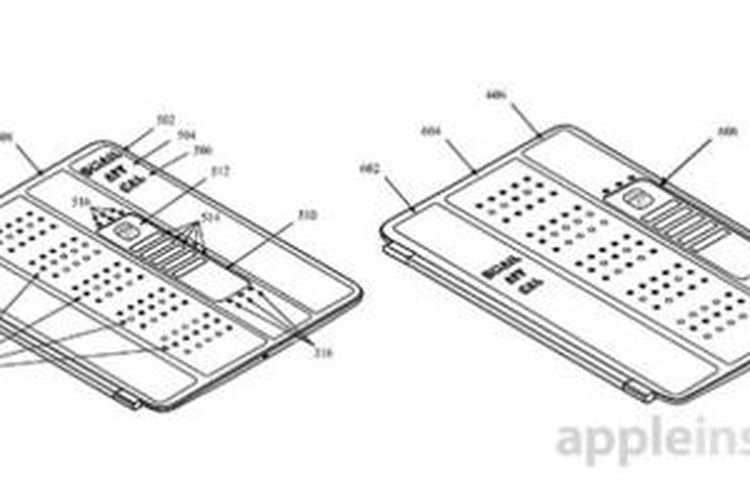 Paten cover pintar baru Apple