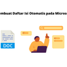 Cara Membuat Daftar Isi Otomatis pada Microsoft Word