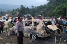 2 Jenazah Korban Pembunuhan Dalam Mobil Terbakar Merupakan Ayah dan Anak